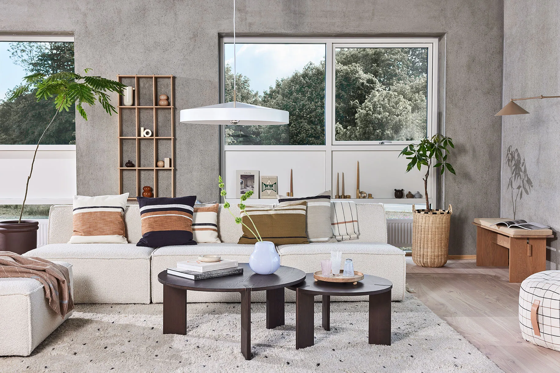 Θήκη μαξιλαριού Sofuto 48x48 εκατοστά, Offwhite OYOY