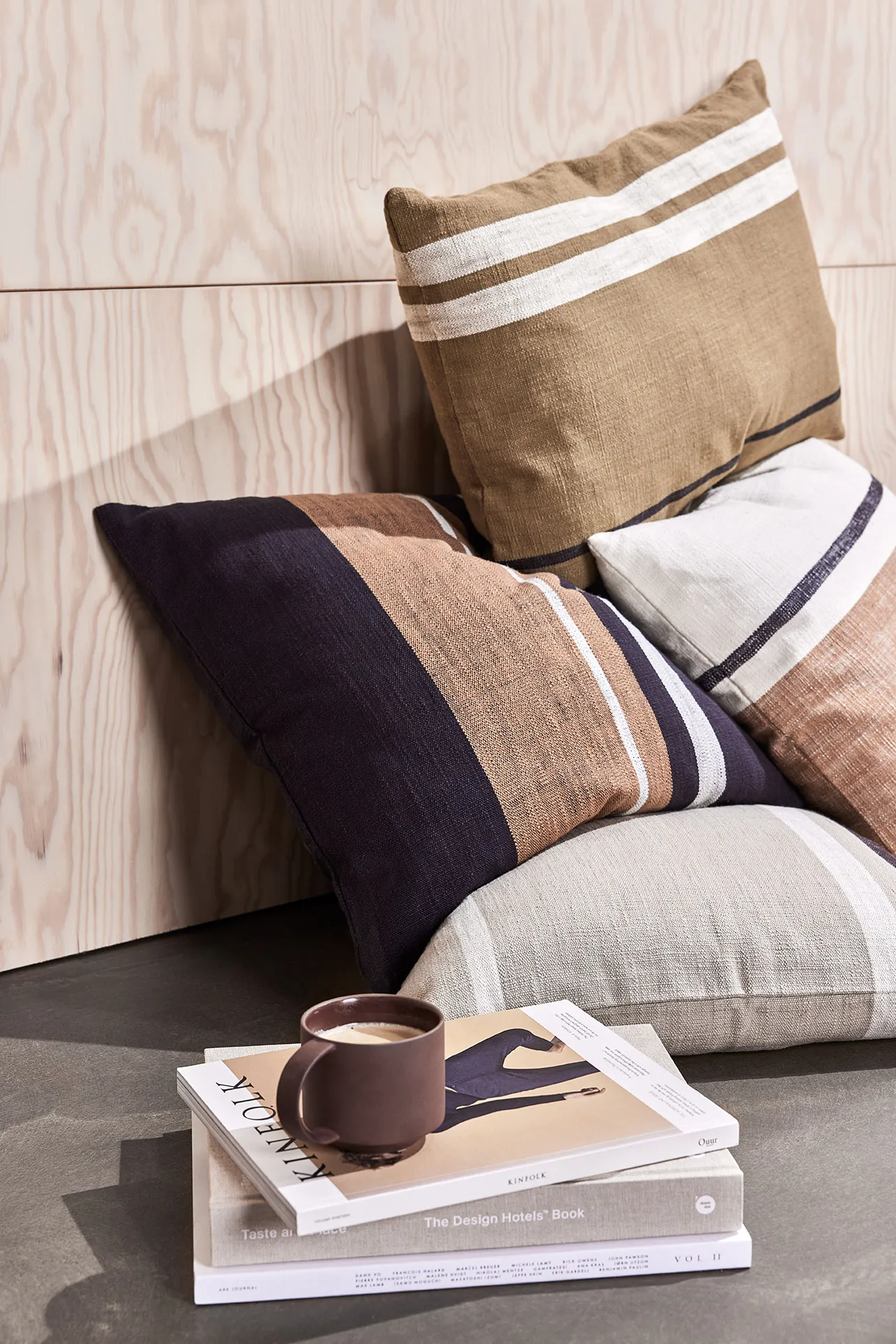 Θήκη μαξιλαριού Sofuto 48x48 εκατοστά, Ανθρακίτης OYOY