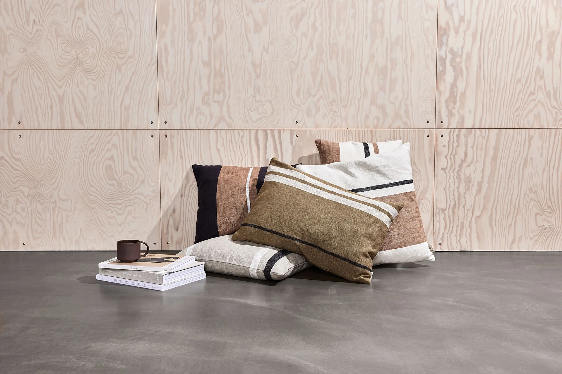 Θήκη μαξιλαριού Sofuto 48x48 εκατοστά, Πηλός OYOY