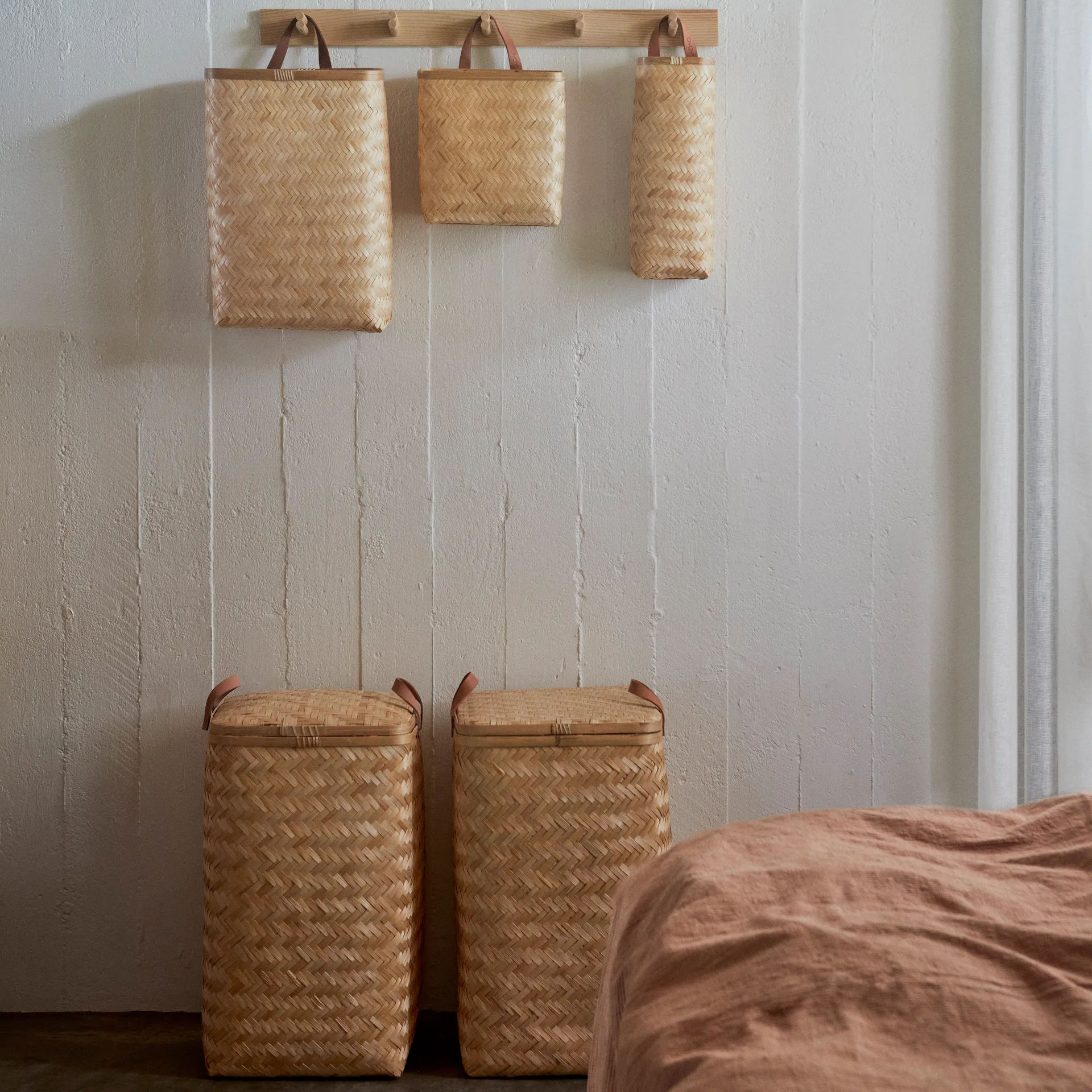 Sporta καλάθι για άπλυτα, φύση OYOY