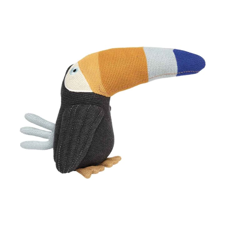 Toby Toucan λούτρινο ζώο - Ανθρακί-μπλε - OYOY