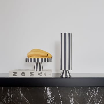 Toppu πιατάκι σερβιρίσματος Ø20 cm - μαύρο-λευκό - OYOY