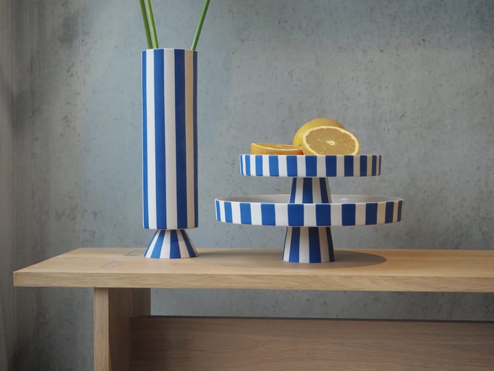 Toppu βάζο 31 cm, Optic blue OYOY