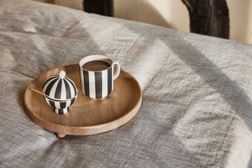 Γλάστρα Toppu Ø8 cm - Black-white - OYOY