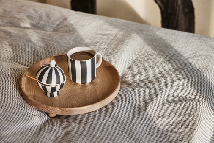 Γλάστρα Toppu Ø8 cm, Black-white OYOY