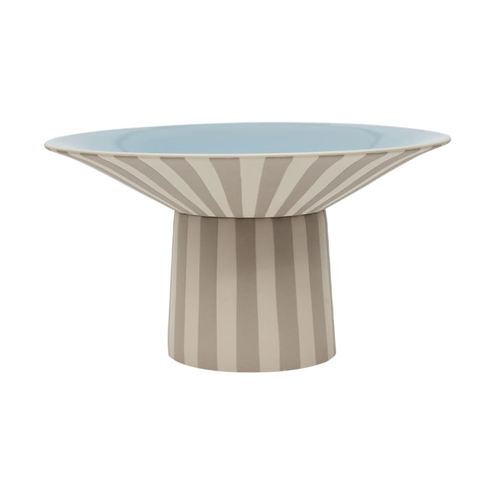 Toppu centerpiece υψηλό 17xØ30 cm - Clay-Ice blue - OYOY