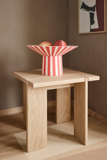 Toppu centerpiece υψηλό 17xØ30 cm - Red-peach - OYOY