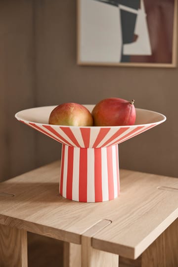 Toppu centerpiece υψηλό 17xØ30 cm - Red-peach - OYOY