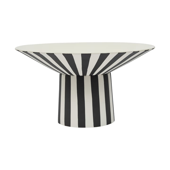 Toppu centerpiece υψηλό 17xØ30 cm - White-black - OYOY