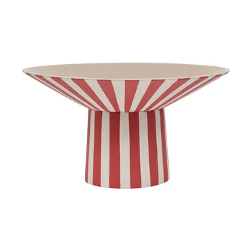 Toppu centerpiece υψηλό Ø30x17 cm - Red-peach - OYOY