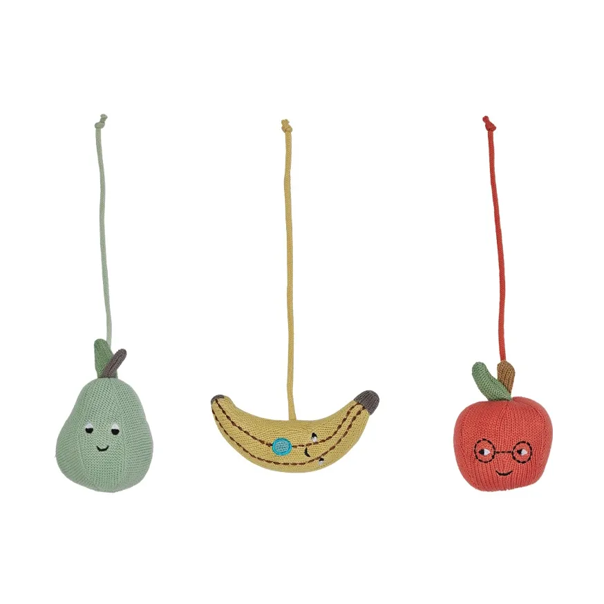 Υummy play παιχνίδια για γυμναστήριο μωρού, Yellow-red-green OYOY