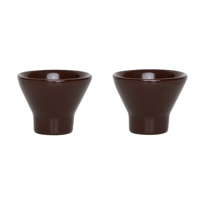 Κύπελλο αυγών Yuka 2-Pack, Dark Terracotta OYOY