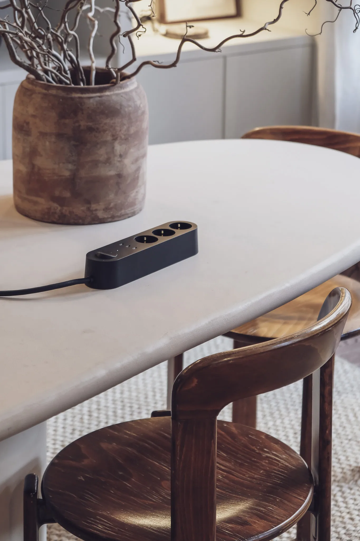 Alma Power Bar πολύπριζο, Midwinter black palett3