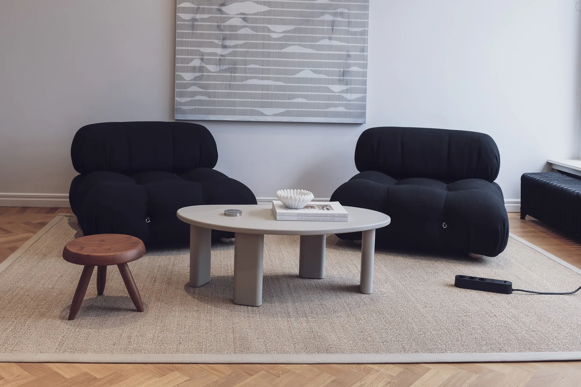 Alma Power Bar πολύπριζο, Midwinter black palett3