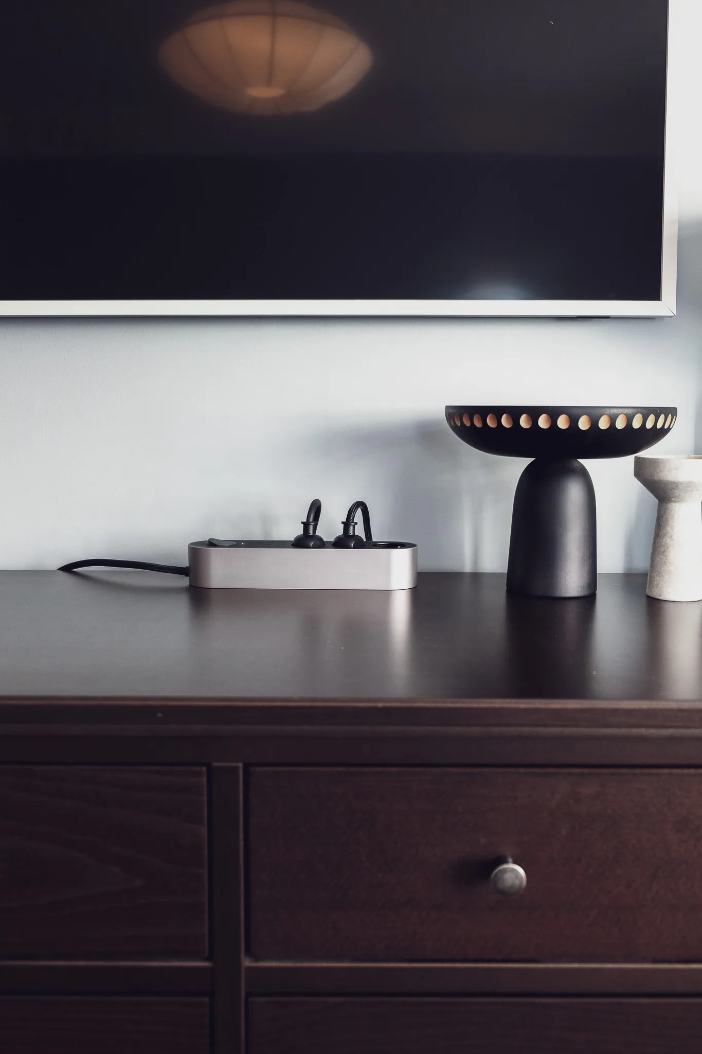 Edgar Power Bar πολύπριζο, Satin aluminium palett3