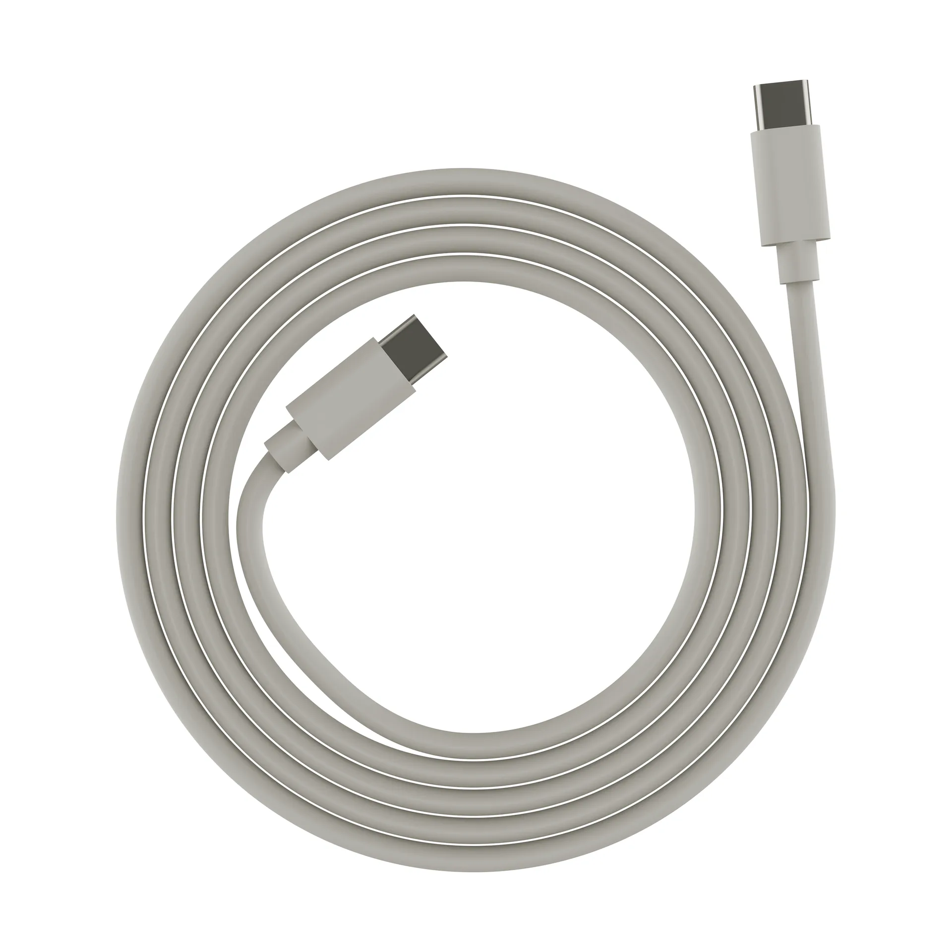 Καλώδιο USB-C σε USB-C 240 W, Sandhamn μπεζ, 2 m palett3