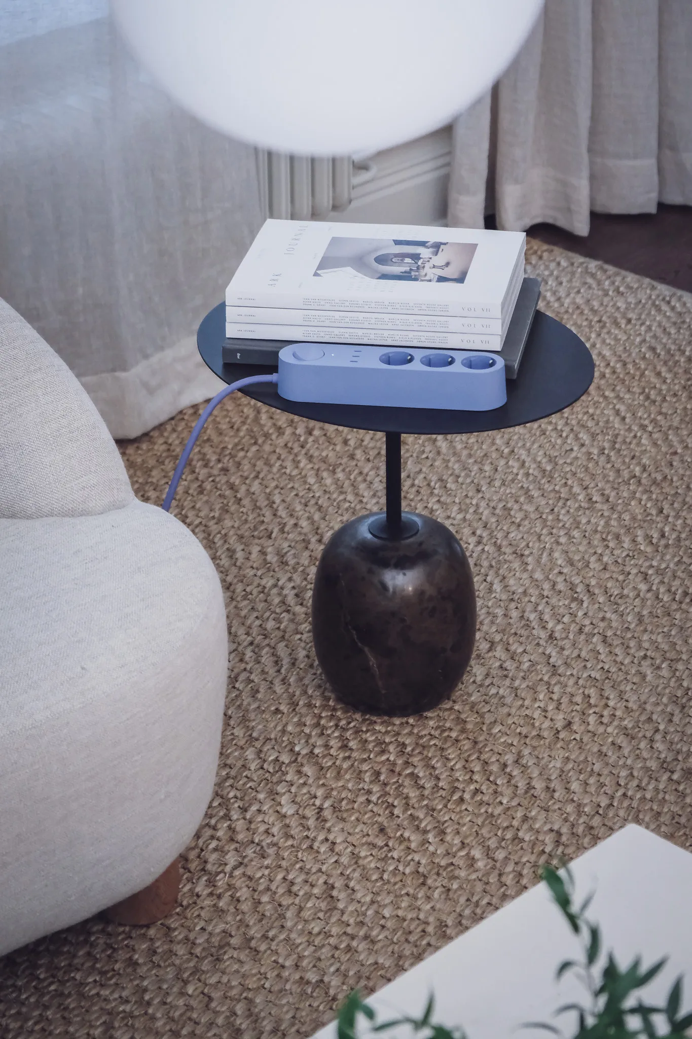 Alma Power Bar πολύπριζο, Kattegatt blue Palette