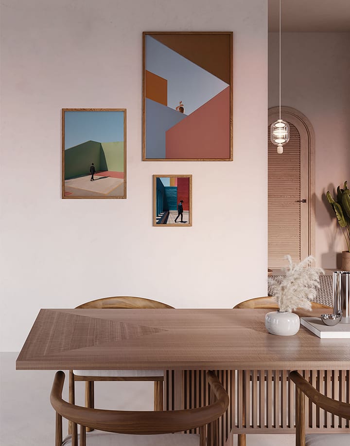 Angular Afternoon πόστερ , 50x70 εκ. Paper Collective