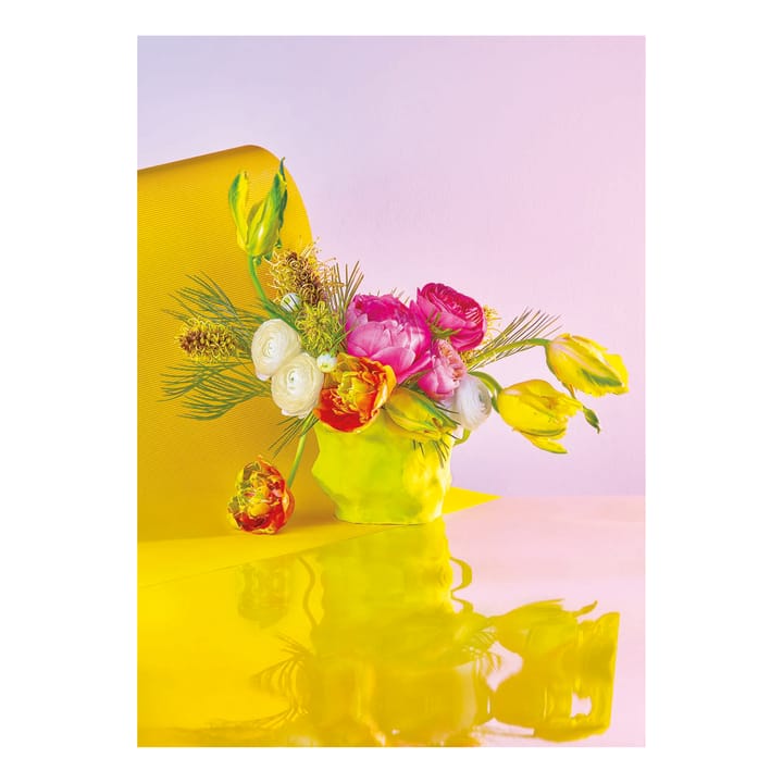 Bloom 03 κίτρινη αφίσα - 50x70 cm - Paper Collective