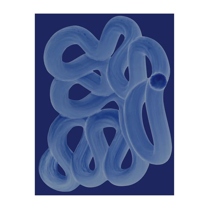 Αφίσα Blue Brush, 50x70 cm Paper Collective