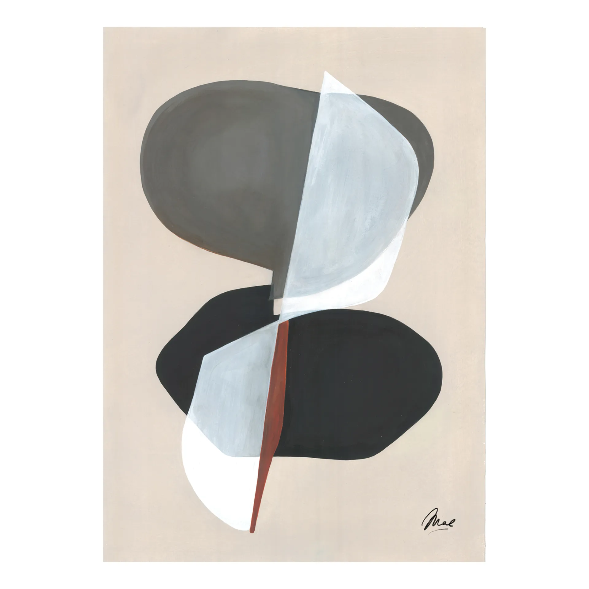 Composition 01 αφίσα, 30x40 cm Paper Collective