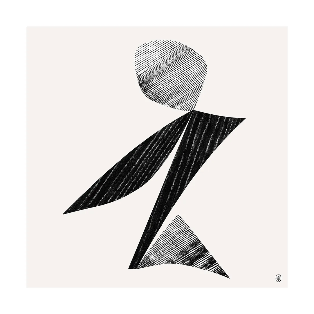 Cut Shapes 01 αφίσα, 70x70 εκ. Paper Collective