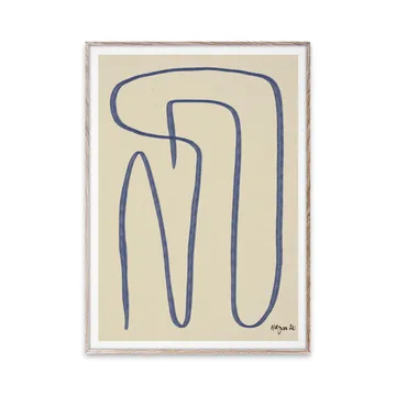 Different Ways αφίσα μπλε - 30x40 cm - Paper Collective