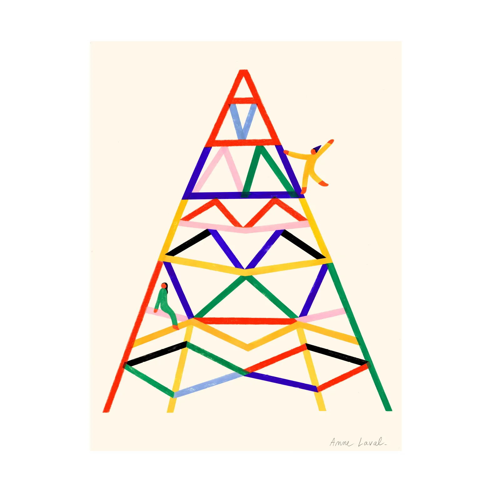 Escalader πόστερ, 50x70 εκ. Paper Collective