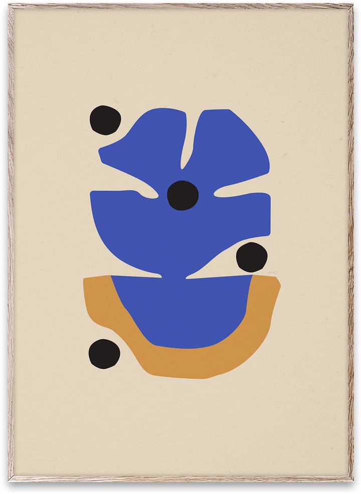 Flor Azul αφίσα, 50x70 cm Paper Collective