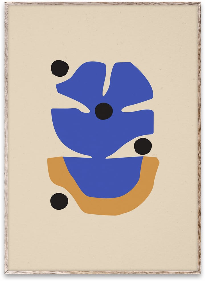 Flor Azul αφίσα - 50x70 cm - Paper Collective