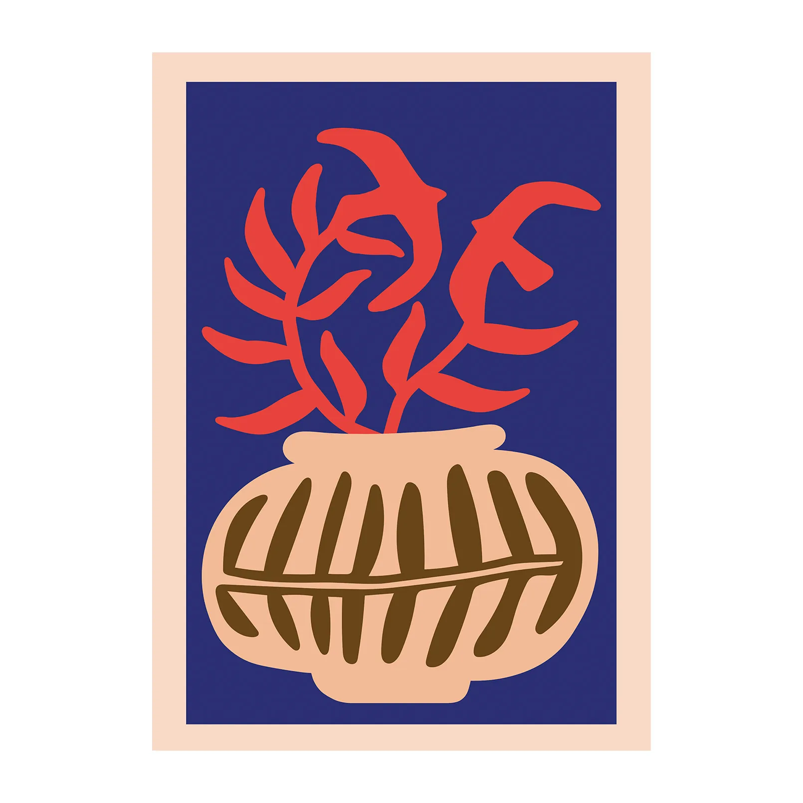 Floral Wings Αφίσα, 30x40 cm Paper Collective