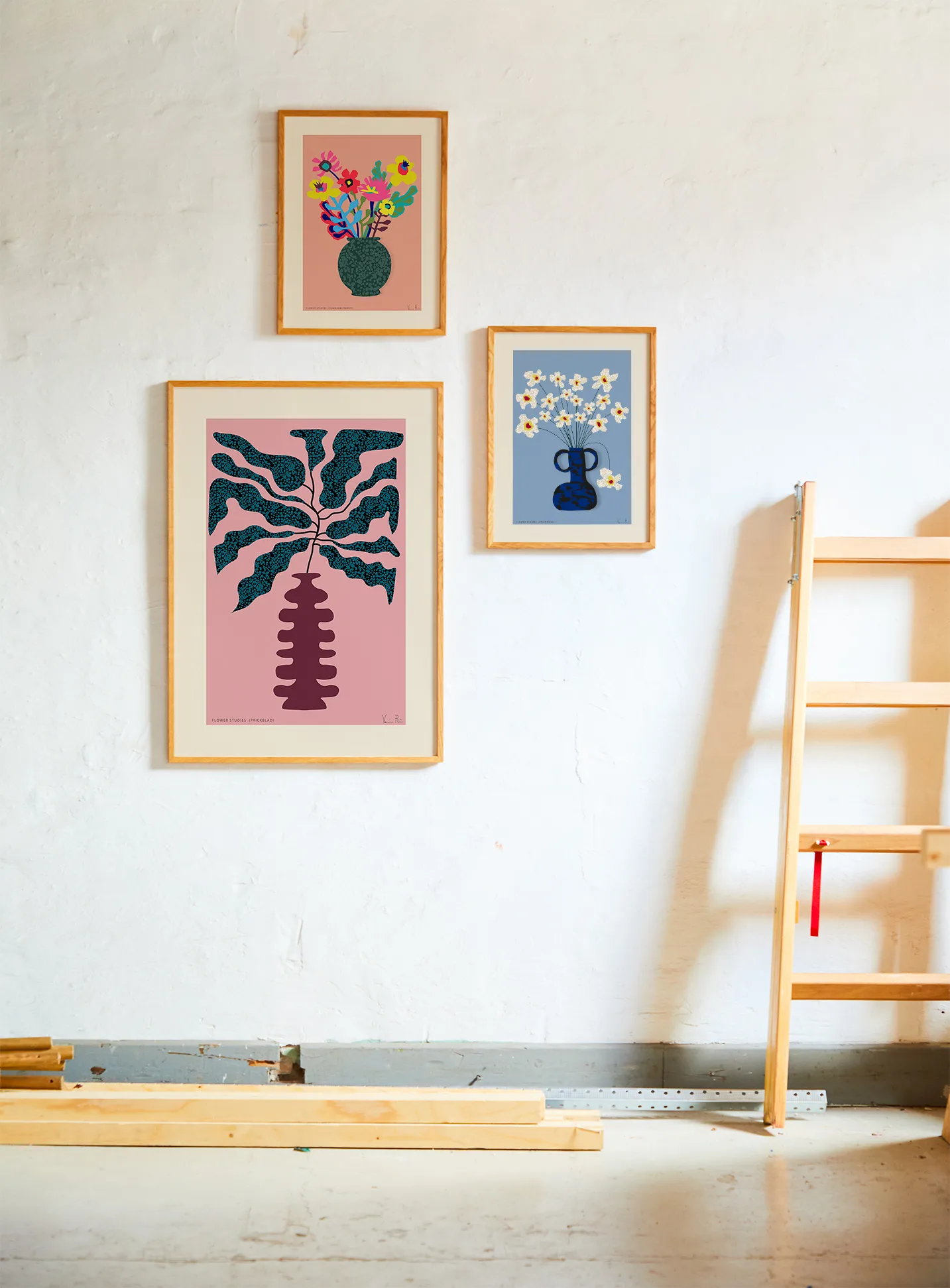 Flower Studies 04 (Stjärnöga) αφίσα, 30x40 cm Paper Collective