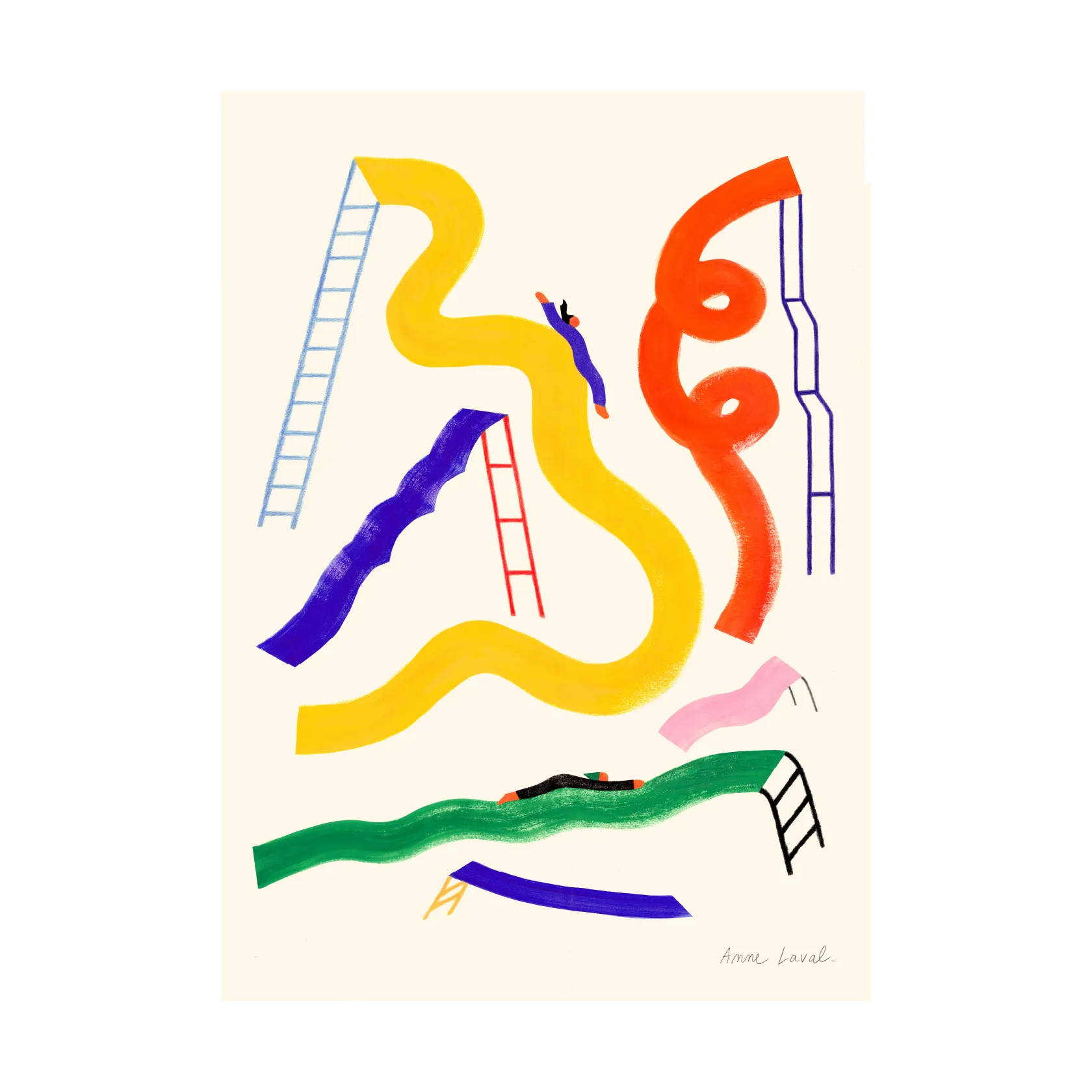 Glisser πόστερ, 50x70 εκ. Paper Collective