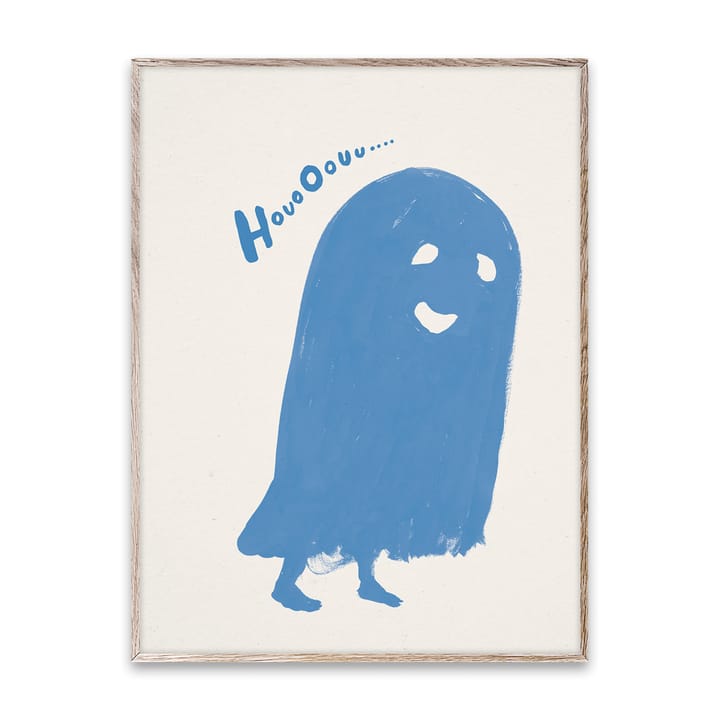 HouoOouu μπλε αφίσα, 30x40 cm Paper Collective