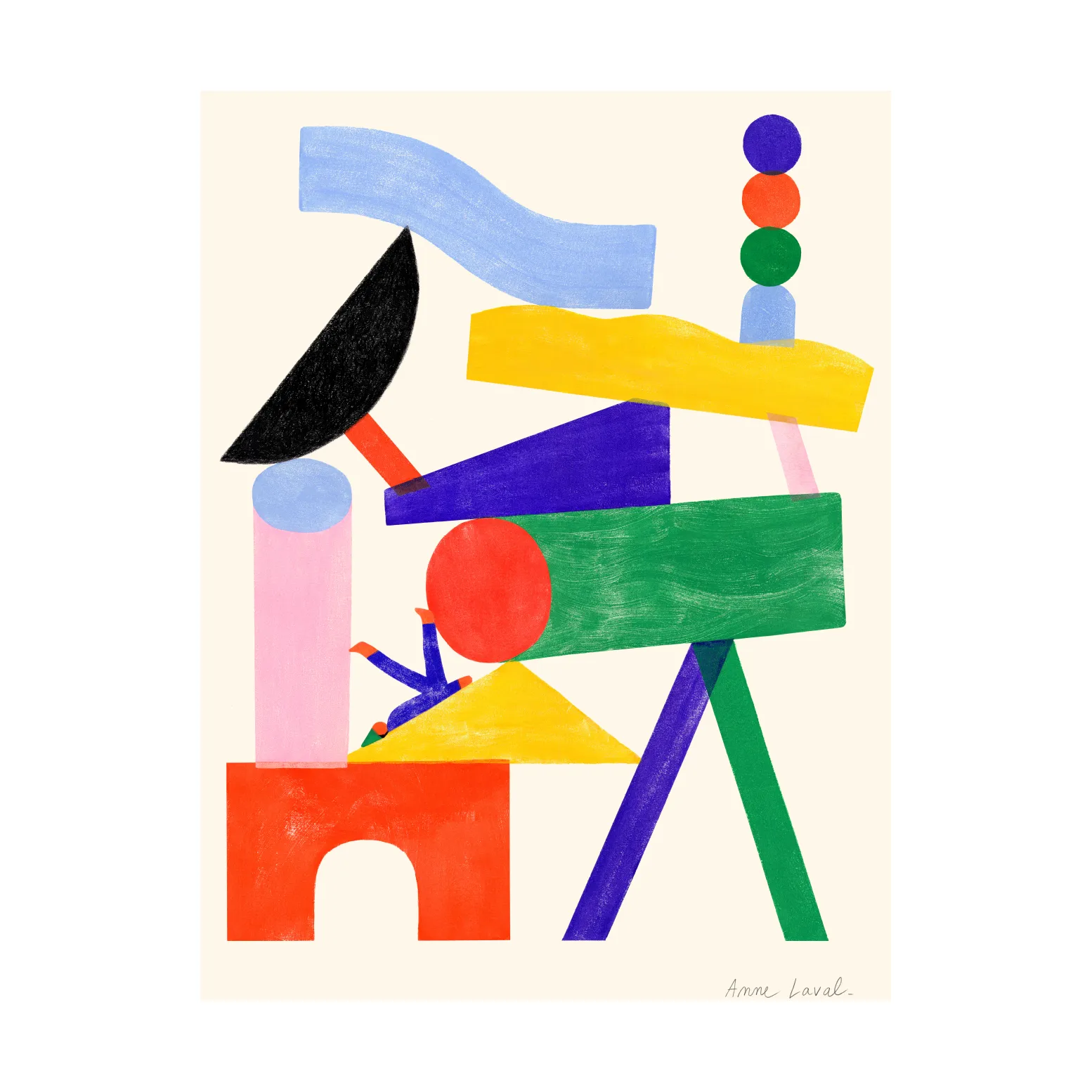 Jouer πόστερ, 50x70 εκ. Paper Collective