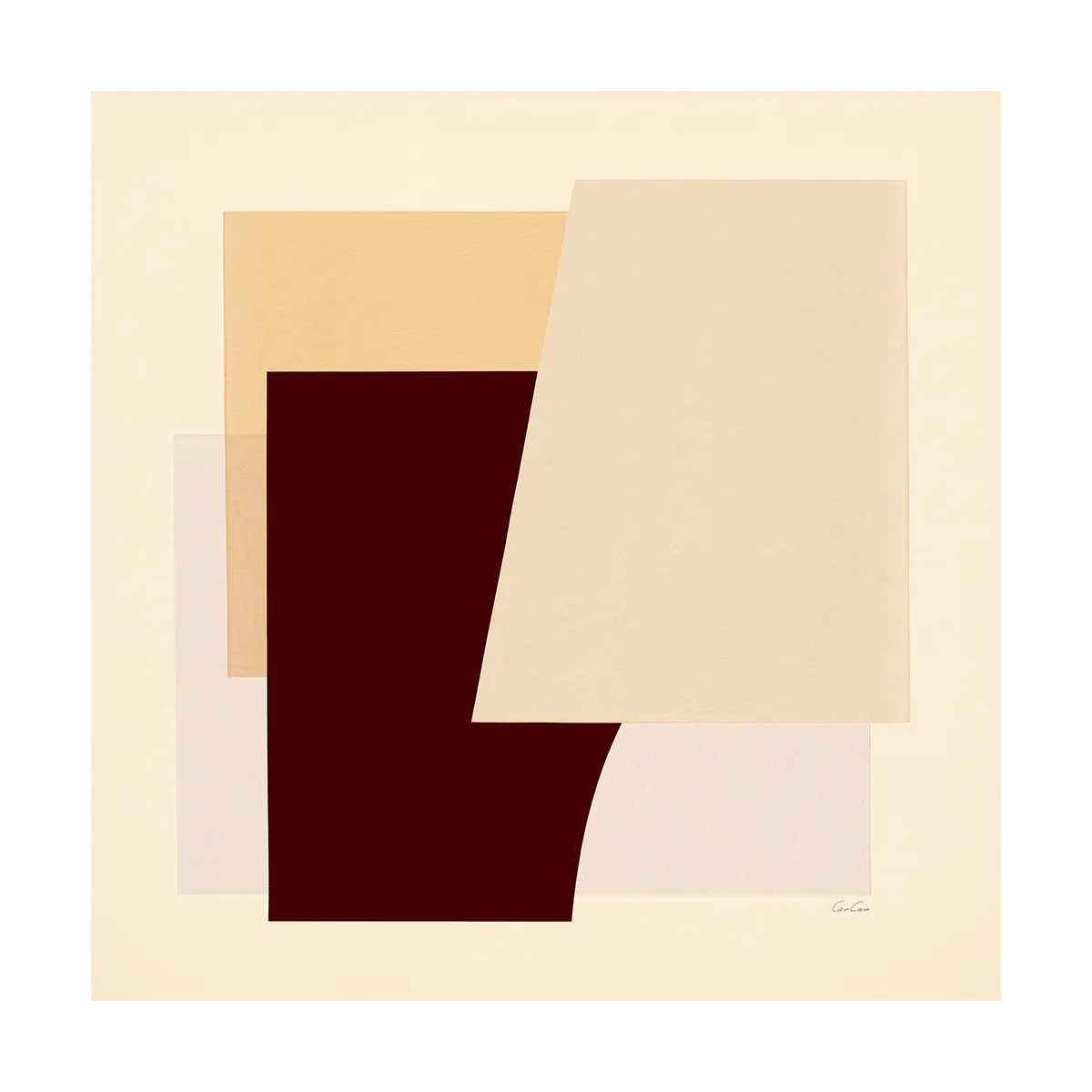 Layered 04 αφίσα, 50x50 εκ. Paper Collective