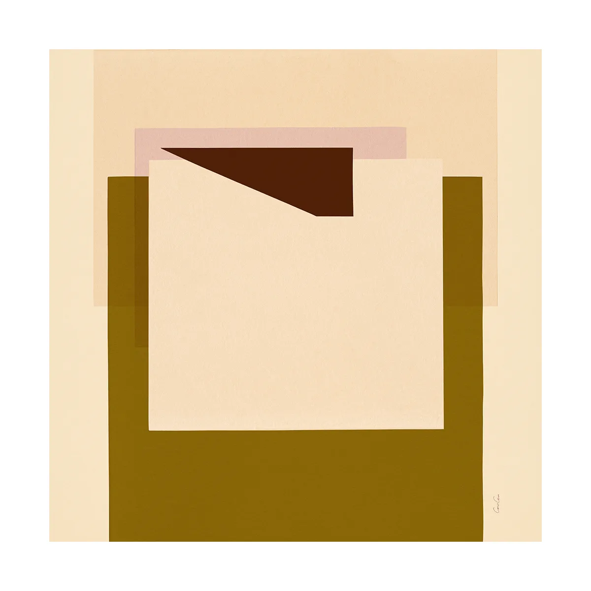 Layered 05 αφίσα, 50x50 εκ. Paper Collective