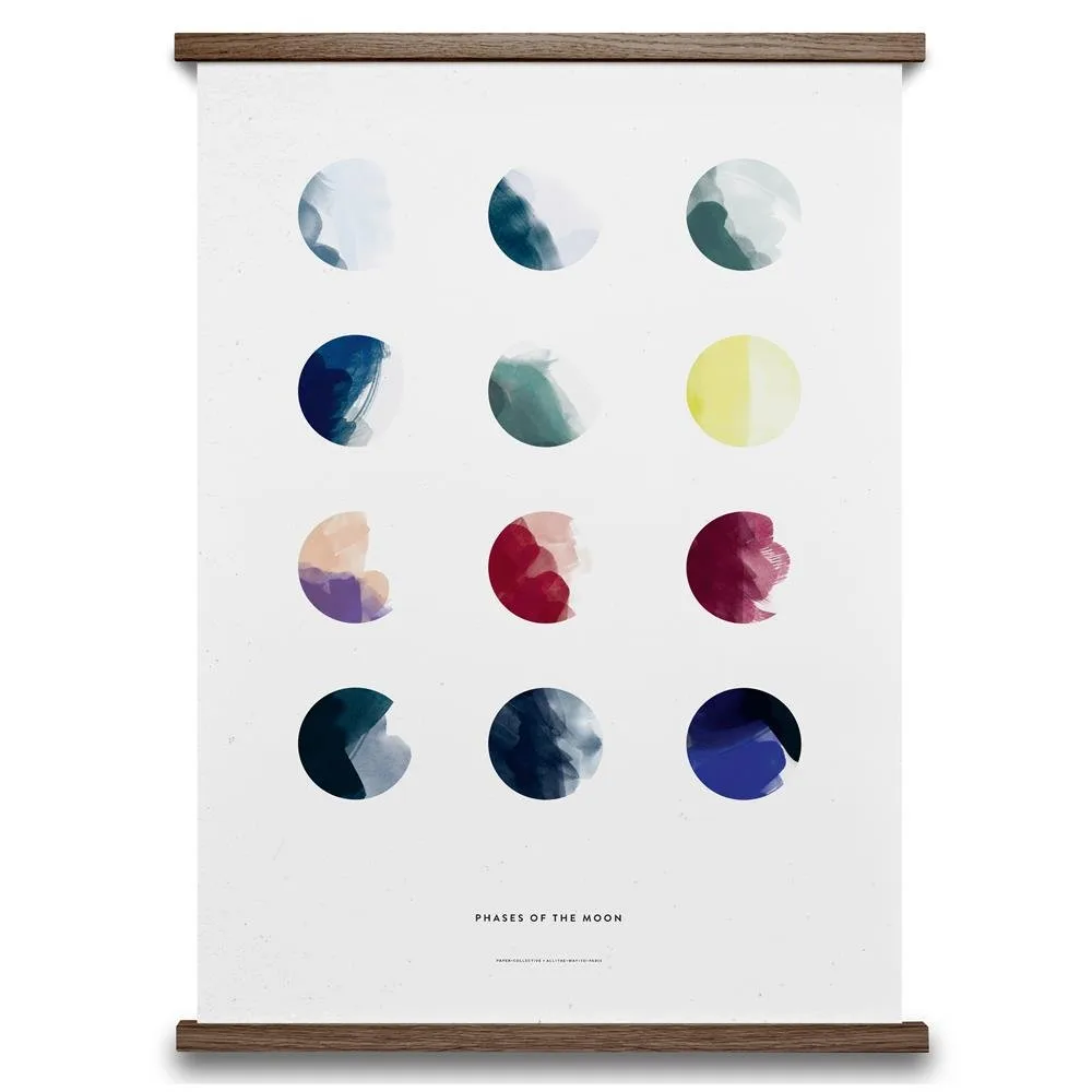 Moon phases αφίσα, 50x70 cm Paper Collective