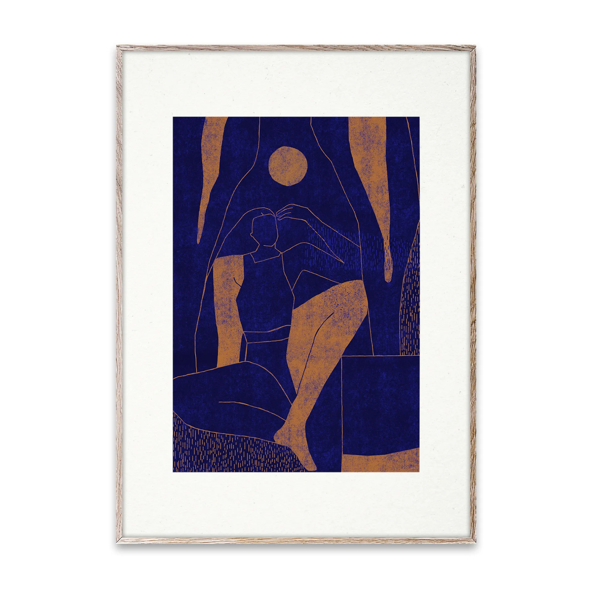 Mujer y Calor 01 αφίσα, 30x40 cm Paper Collective