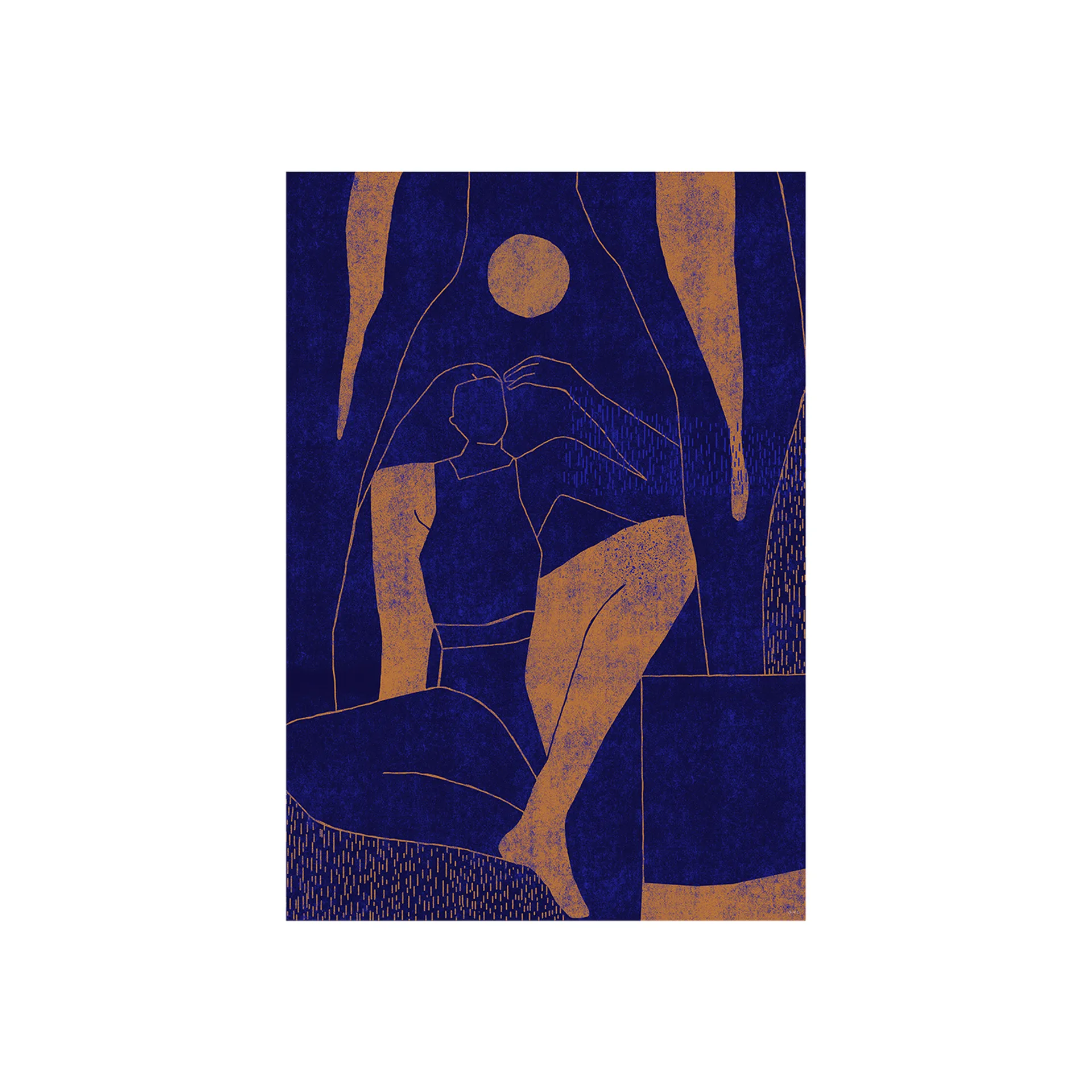 Mujer y Calor 01 αφίσα, 50x70 cm Paper Collective
