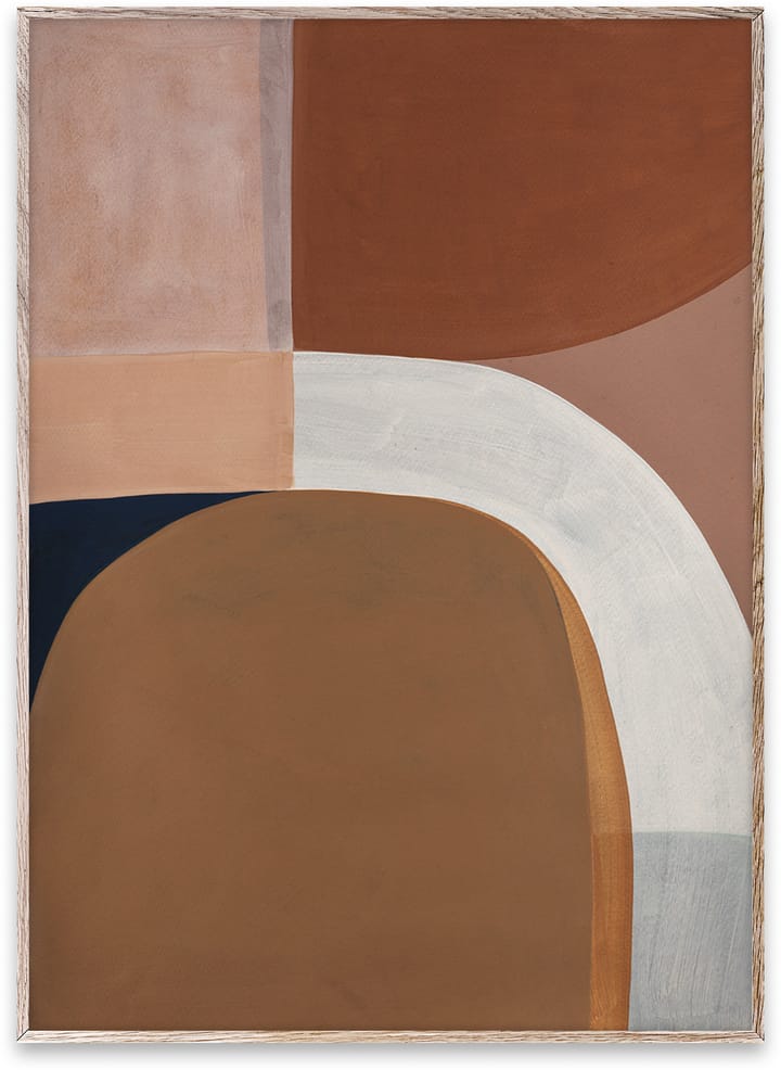 Αφίσα Painted Shapes 01, 50x70 cm Paper Collective