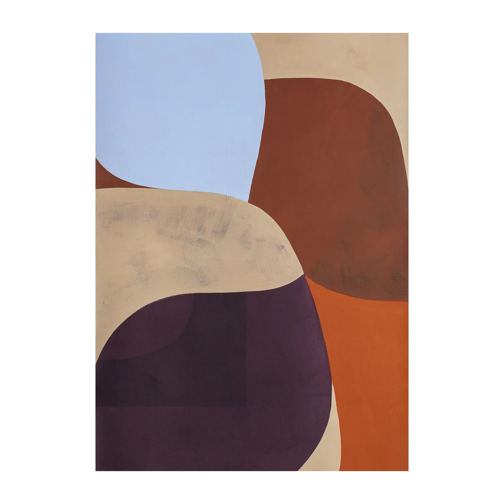 Αφίσα Painted Shapes 02, 30x40 cm Paper Collective