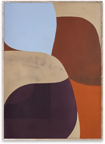 Αφίσα Painted Shapes 02 - 30x40 cm - Paper Collective