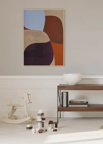 Αφίσα Painted Shapes 02 - 30x40 cm - Paper Collective