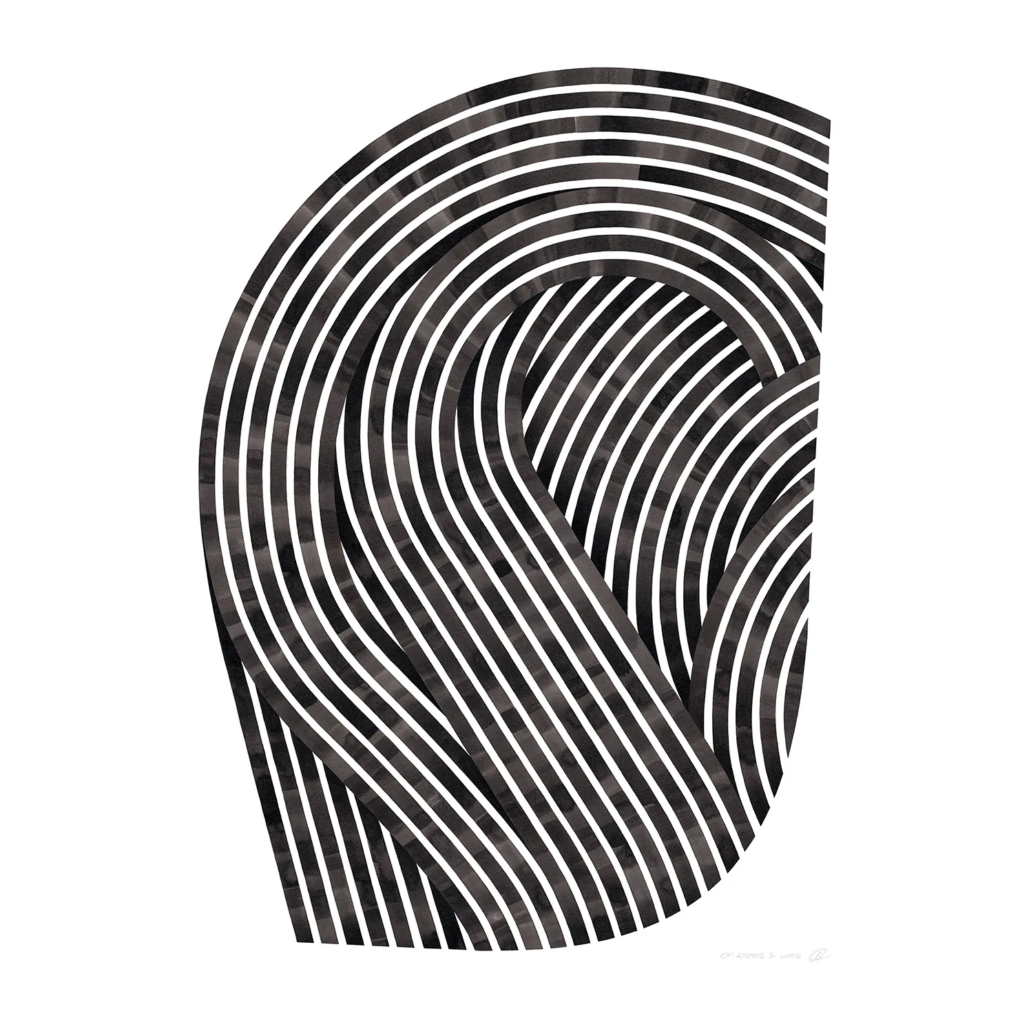 Αφίσα Quantum Fields 01, 50x70 cm Paper Collective