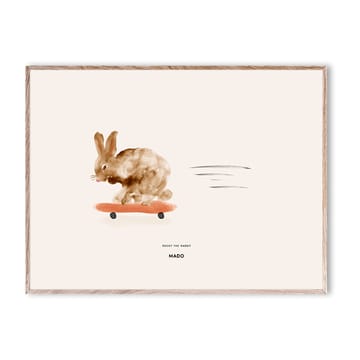 Rocky the Rabbit αφίσα - 30x40 cm - Paper Collective