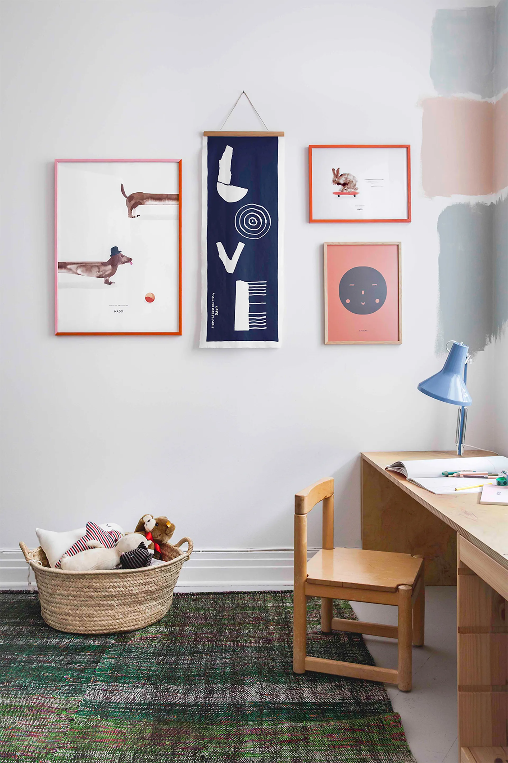 Rocky the Rabbit αφίσα, 30x40 cm Paper Collective