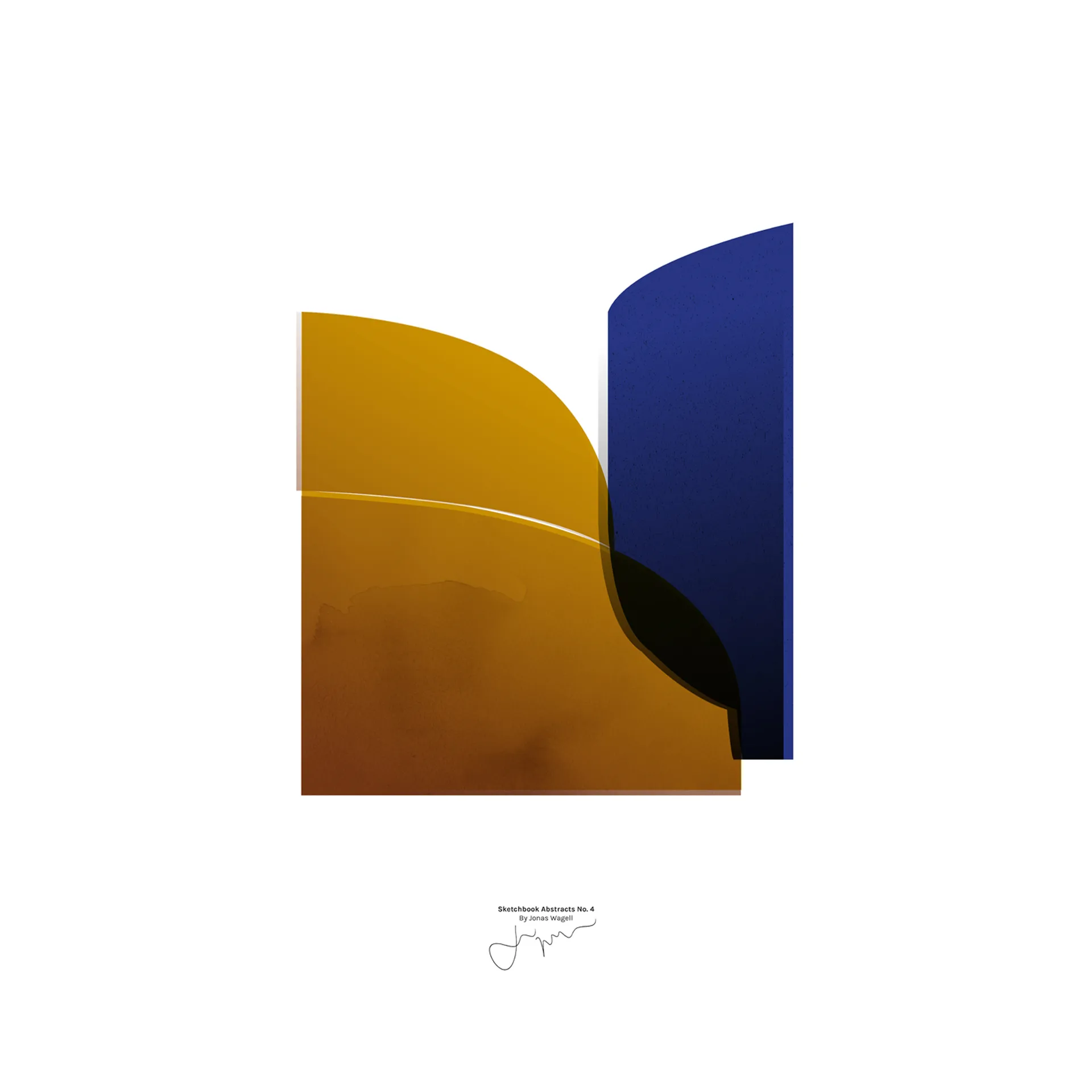 Sketchbook Abstract 04 αφίσα, 50x70 cm Paper Collective