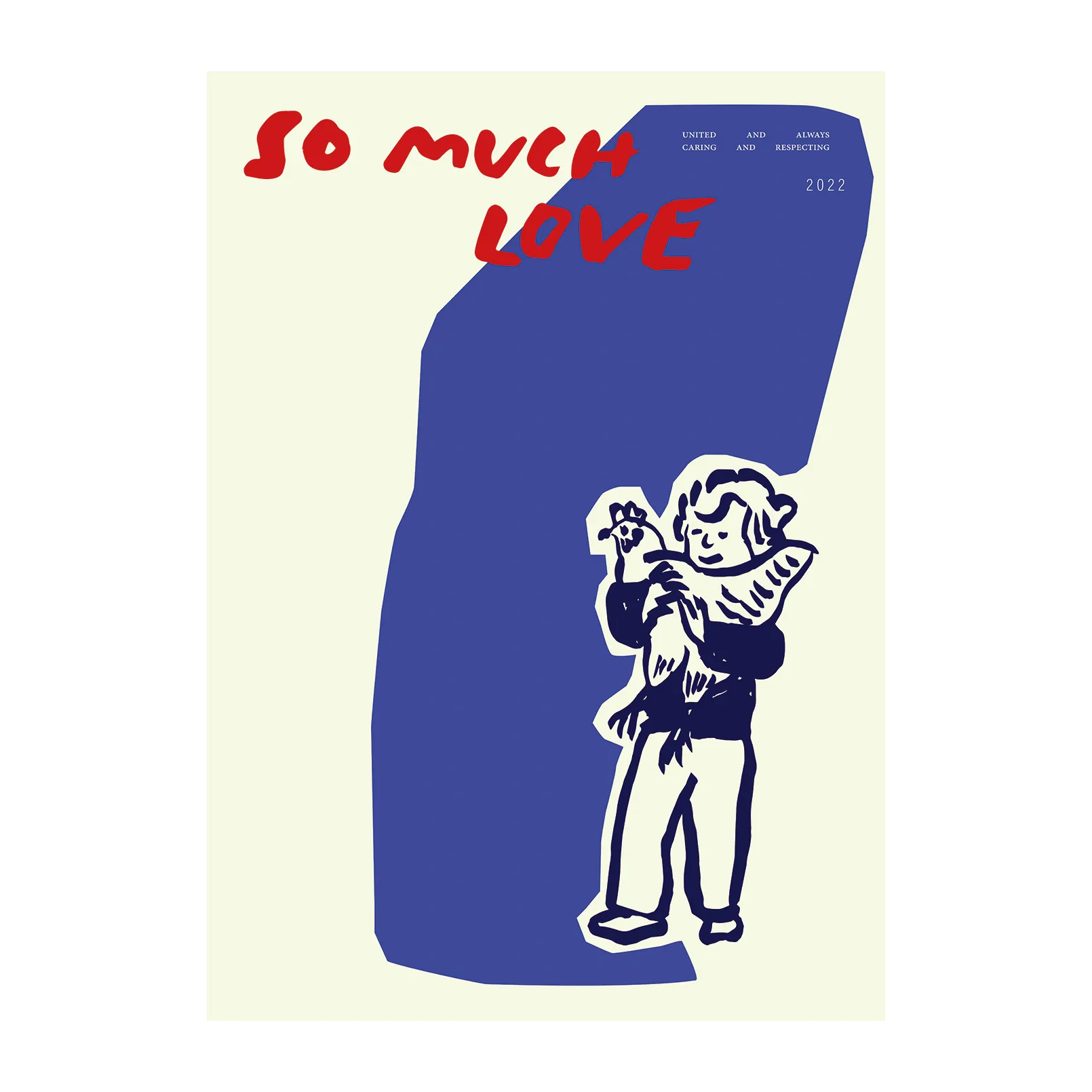 So Much Love Chicken αφίσα, 30x40 cm Paper Collective
