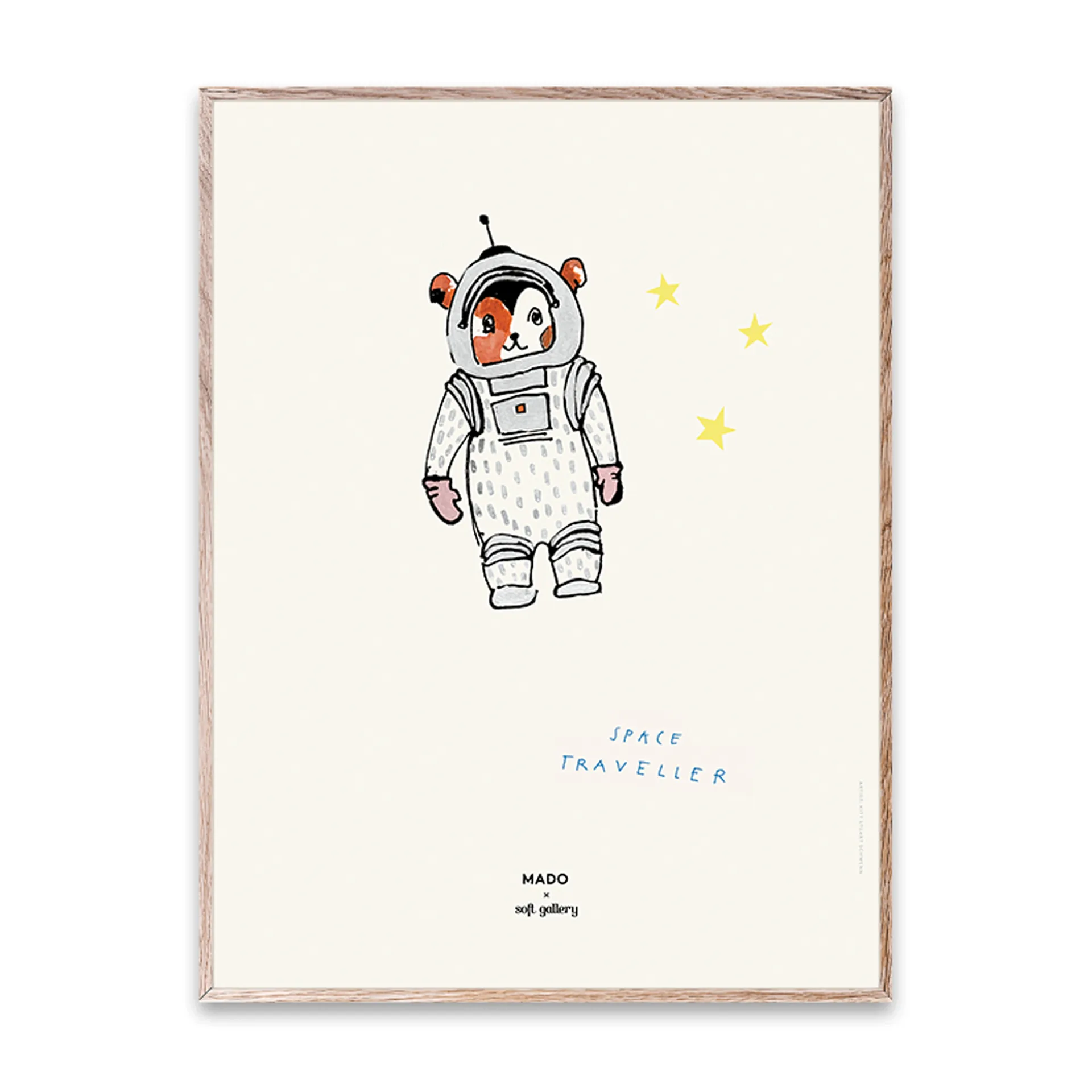 Space Traveller Αφίσα, 30x40 cm Paper Collective
